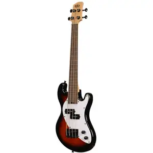 Kala Solid Body 4-String Fretless U-Bass Tobacco Burst basse électriqu...Vendu parbax-music