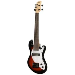 Kala Solid Body 5-String Fretless U-Bass Tobacco Burst basse électriqu...Vendu parbax-music