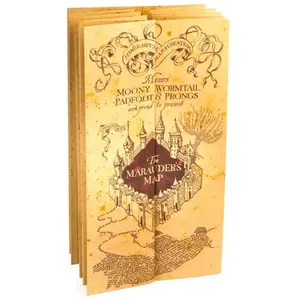 Comparateur de prix : GRUPO ERIK Jeux d'imagination Noble Collection Harry Potter Marauders Map TU