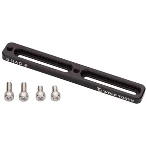 Comparateur de prix : Wolf Tooth B-rad-2 Accessoire Porte-bidon Unisexe-Adulte, Noir, M