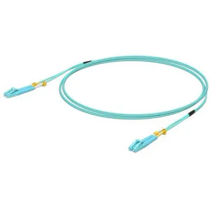 Comparateur de prix : Ubiquiti Networks UniFi ODN 1m câble de fibre optique LC OM3 Couleur aqua