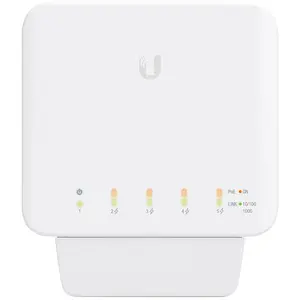 Comparateur de prix : Switch Ethernet UBIQUITI UniFi USW FLEX 5 ports - Manageable, PoE, L2