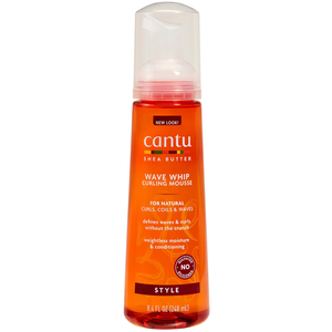CANTU Mousse au beurre de karité pour cheveux bouclés - 248 ml pas cher