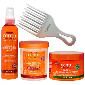 Comparateur de prix : Cantu Shea Butter Natural Hair Coconut Oil Shine &amp Hold Spray 237ml