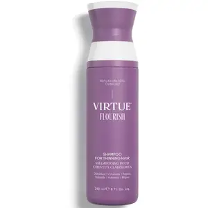 Comparateur de prix : Virtue - Shampoing pour cheveux clairsemés Flourish - 240ml Non teinté 240 ml