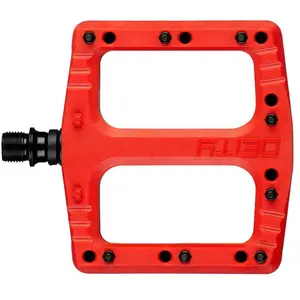 Paire de pedales plates deity deftrap rougeVendu parbikeinn