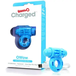 Anneau vibrant Screaming O Wow O Wow Blue 1pcVendu paradam-et-eve