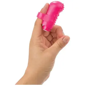 The Screaming O Doigt Vibrant Charged Fing O Rose pas cher