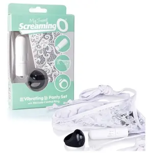 Culotte Télécommandée Vibrante Blanche The Screaming O SCPNTY-W-110-- S13002563 pas cher