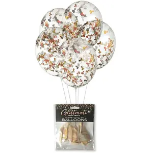 Ballons confettis pénis Glitterati