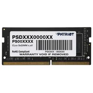 Comparateur de prix : Patriot Mémoire Ram Signature Series Single 1x8gb Ddr4 3200mhz
