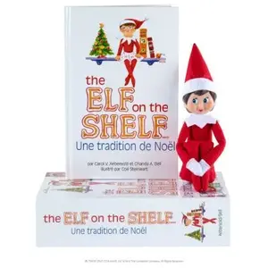 The Elf on the Shelf Cadeau set: FILLE en français - Jeu pour enfant - 5401309 pas cher