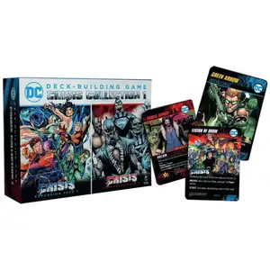 Cryptozoic Entertainment Coffret Crisis Collection 1 du jeu de construction de deck DC Comics pas cher