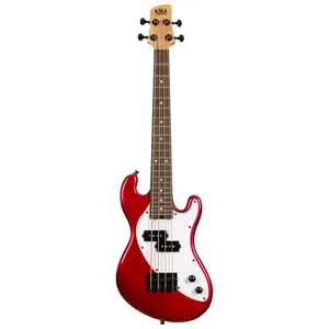 Comparateur de prix : Kala Solid Body U-Bass 4 Cordes + Housse Metallic Red