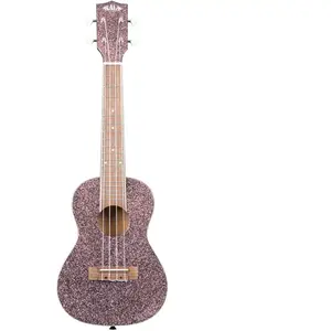 Comparateur de prix : Kala KA-SPRK-PINK Sparkle Series Pink Champagne ukulélé concert avec h...