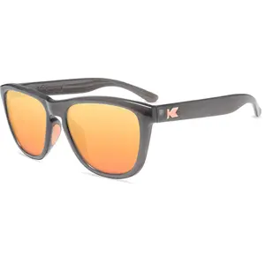 Knockaround - Lunettes de soleil - Premiums Sport Jelly Grey / Peach - Gris pas cher