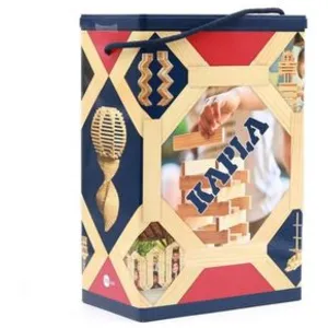 Comparateur de prix : Kapla - Jeu de construction en bois - Baril de 200 planchettes