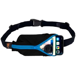 Ceinture Spibelt Plus-Size, Femme Mixte, 7BL-A001-008-8.9, Noir avec fermeture éclair turquoise , Taille unique pas cher