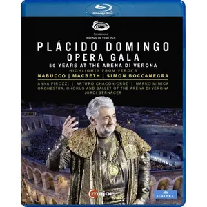 C MAJOR Plácido Domingo Opera Gala 50 ans aux Arenes de Verone Blu-ray