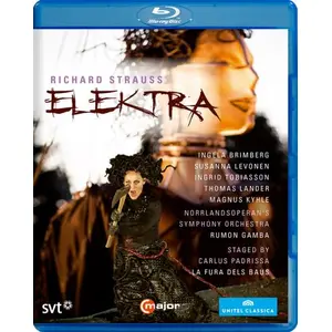 C MAJOR Strauss : Elektra. Brimberg, Levonen, Tobiasson, Lander, Kyhle, Gamba, Padrissa. [Blu-Ray] pas cher