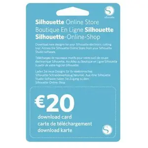 Carte de téléchargement 20   - Silhouette Design Store