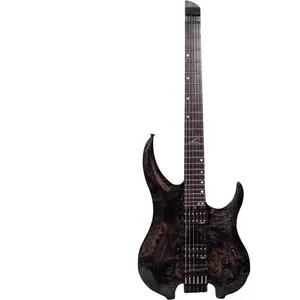 Legator G6SS Ghost 6 Super Shred Black Burl guitare électrique sans têteVendu parbax-music