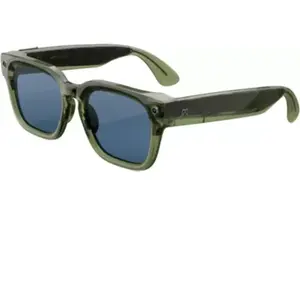 Lunettes connectées META Fury Vert foncé verres bleu clair pas cher