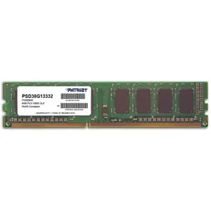 Comparateur de prix : Mémoire RAM Patriot Memory PSD38G13332 DDR3 CL9 8 GB