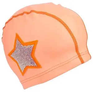 BONNET DE BAIN: ÉTOILE CORAIL - OrangeVendu paravenue-des-jeux