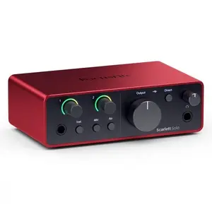 Focusrite SCARLETT4-SOLO - Interface audio 2 in / 2 out - USB-C