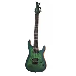 Comparateur de prix : Schecter c-7 pro - guitare électrique - aqua burst
