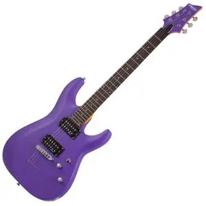 Comparateur de prix : Schecter C-6 Deluxe - Guitare électrique - Satin Dark Purple