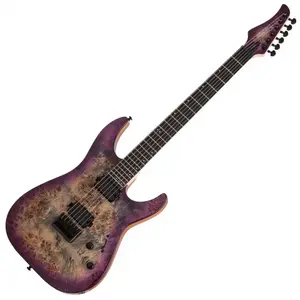 Comparateur de prix : Schecter C-6 PRO - Guitare électrique - Aurora Burst