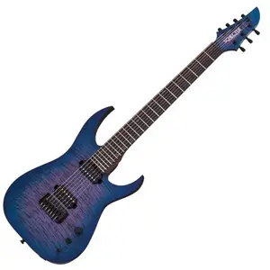 Schecter Keith Merrow KM-7 Mk-III Pro Usa Blue Crimson Pearl