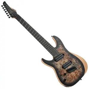 Schecter Reaper 7 Ms Charcoal Burst Lh
