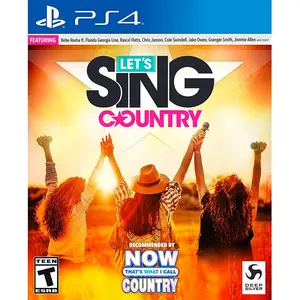 Comparateur de prix : Deep Silver Let's Sing Country (Import) Ps4