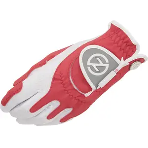 Comparateur de prix : Gants de golf - joueuse droitière femme Zero Friction Rouge TU ZFGLRD