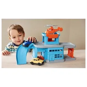 Garage Green Toys pas cher