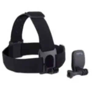Fixation frontale GoPro Head Strap + QuickClip pas cher