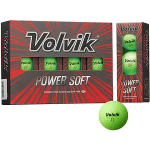 Comparateur de prix : Balles de golf Volvik Powersoft (x12) Vert TU VV0001600