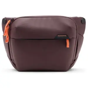Comparateur de prix : Peak Design Everyday Sling 6L Sac à bandoulière - Eclipse (rouge vin)