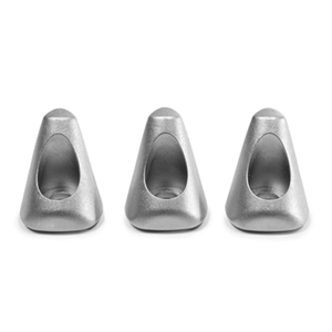 Comparateur de prix : Pied Peak Design Spike Feet Set acier inoxydable 3 pièces argenté