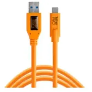 Comparateur de prix : Tether Tools TETHER TOOLS TetherPro USB-C vers USB 3.0 4,60m orange