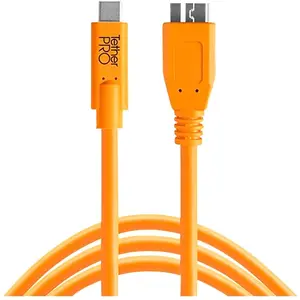Comparateur de prix : Câble usb-c vers micro usb b 3.0 tetherpro cuc3315 - orange 4.60m