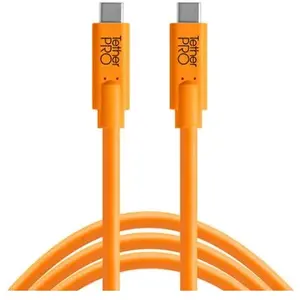 Comparateur de prix : Câble usb-c vers usb-c tetherpro cuc10 - orange 3 mètres