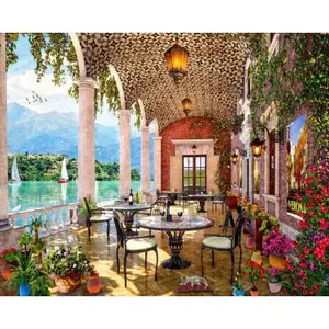 Vermont Christmas Company Puzzle 1000 pièces : Terrasse d'été pas cher