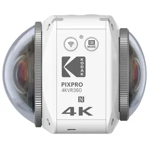 Comparateur de prix : Caméra sport 360° 4K - KODAK - Blanc - Etanche - Antichoc