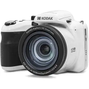 Comparateur de prix : Kodak Pixpro Astro Zoom AZ425 Blanc - Appareil Photo Numérique Bridge TU