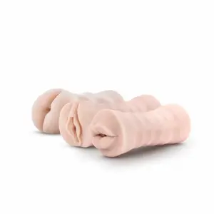 Comparateur de prix : M for Men - Set Van 3 Masturbators Met Bullet Vibrator: Vagina, Anus, ...