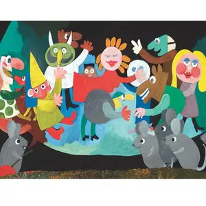 Puzzle 48 pièces : Carnaval des souris - XL pas cher